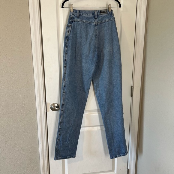 Vintage Rocky Mountain Jeans with stars on the seams Size 26 - Picture 7 of 9